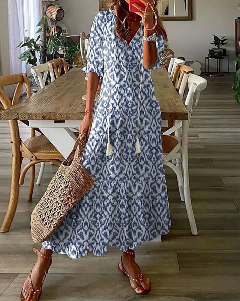 Elisabeth | Boho Zomerjurk - Fashion Lab