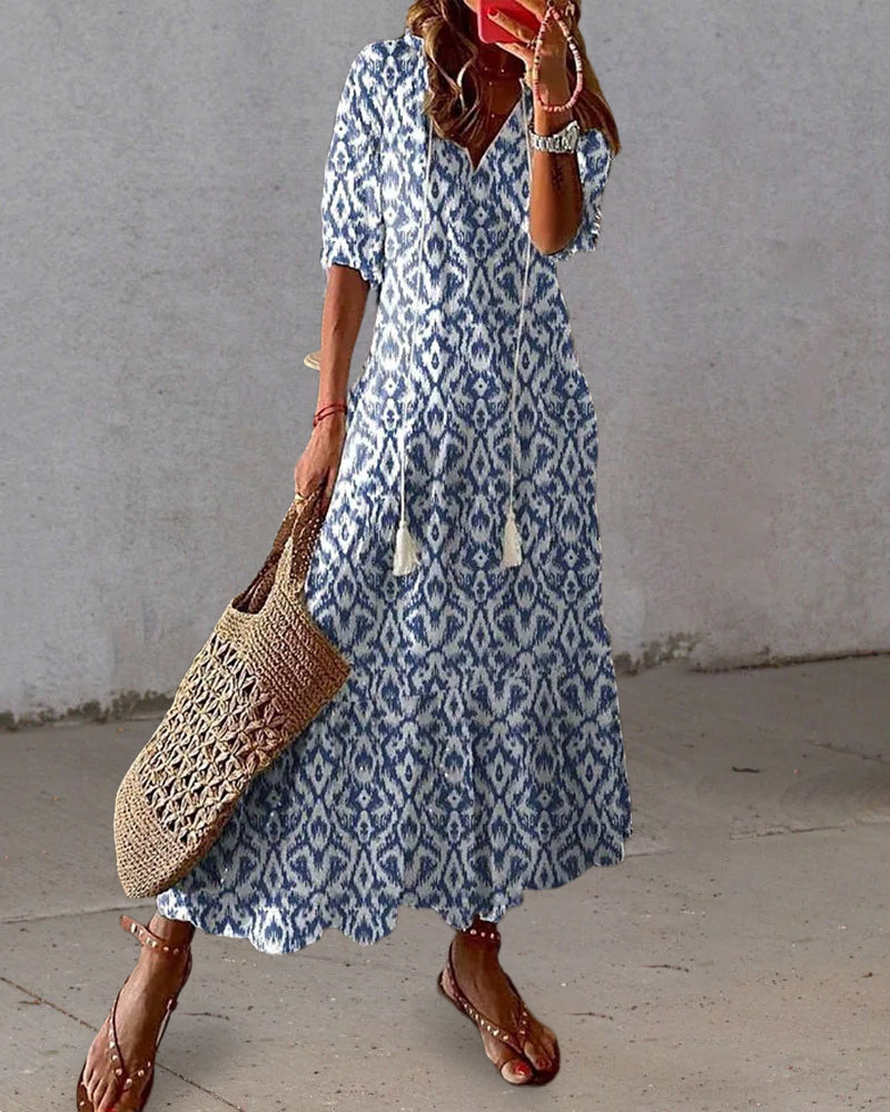 Elisabeth | Boho Zomerjurk - Fashion Lab