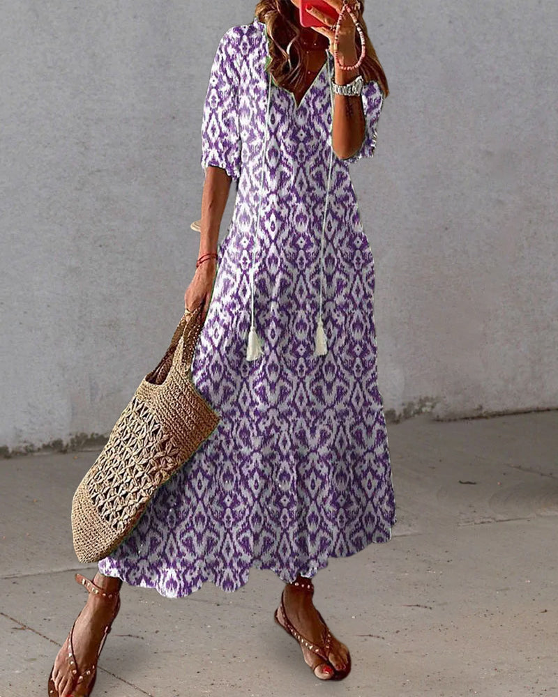 Elisabeth | Boho Zomerjurk - Fashion Lab