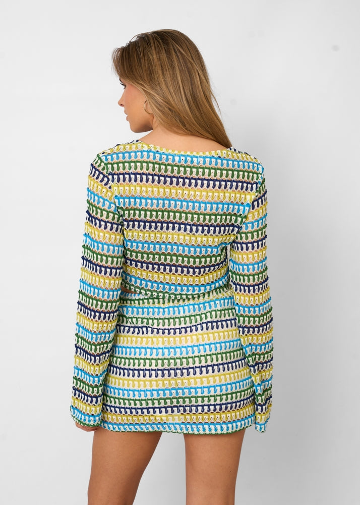 Christina | Colorful Two-Piece Set - Fashion Lab