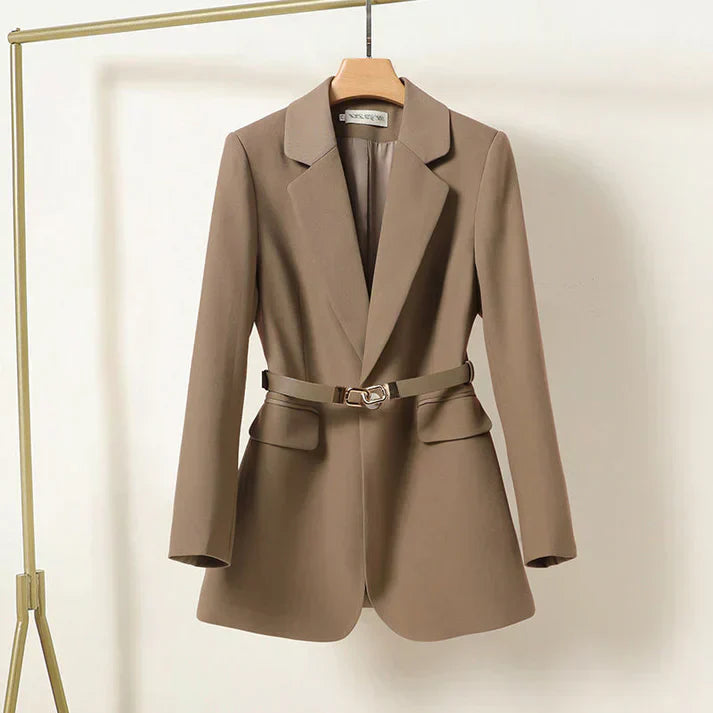 Eleonora | Elegante Belted Blazer - Fashion Lab