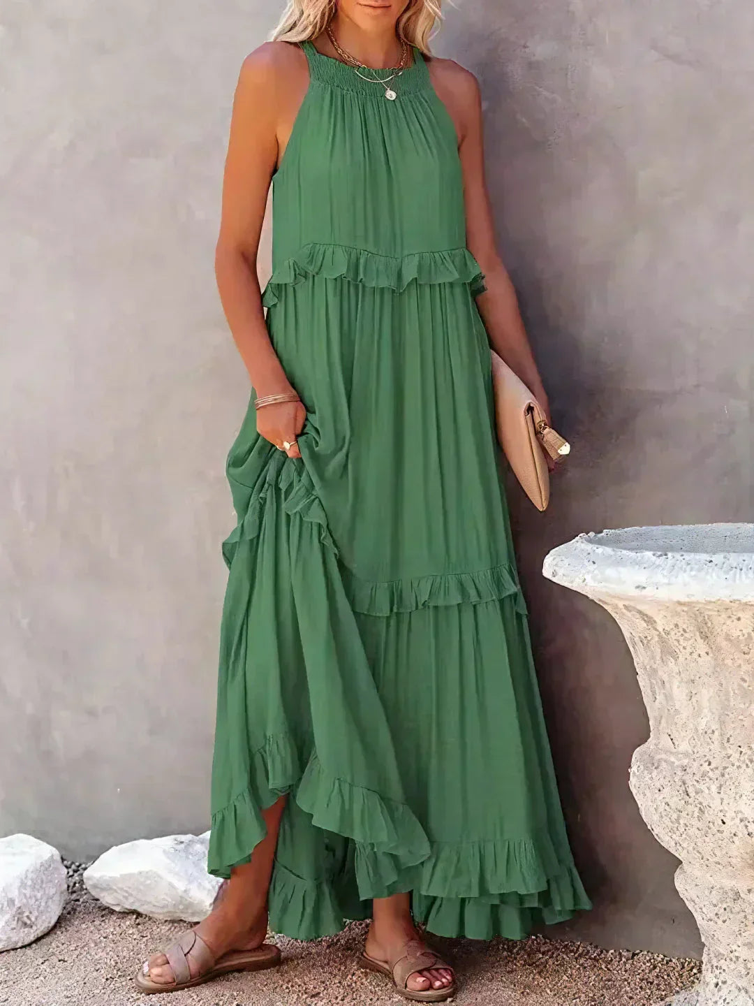 Cynthia | Bohemian Maxi Jurk - Fashion Lab