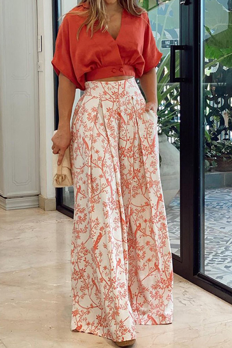 Boutje | Tropische Co-ord Set met Print - Fashion Lab