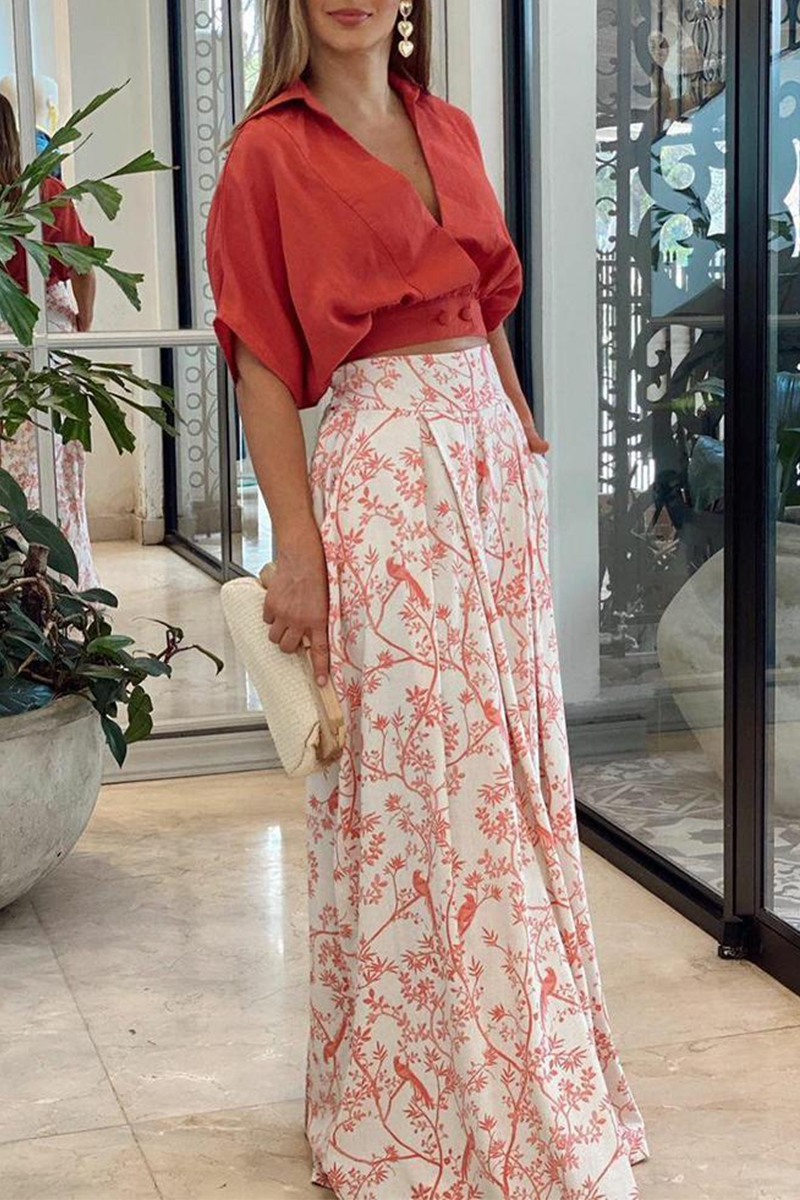 Boutje | Tropische Co-ord Set met Print - Fashion Lab