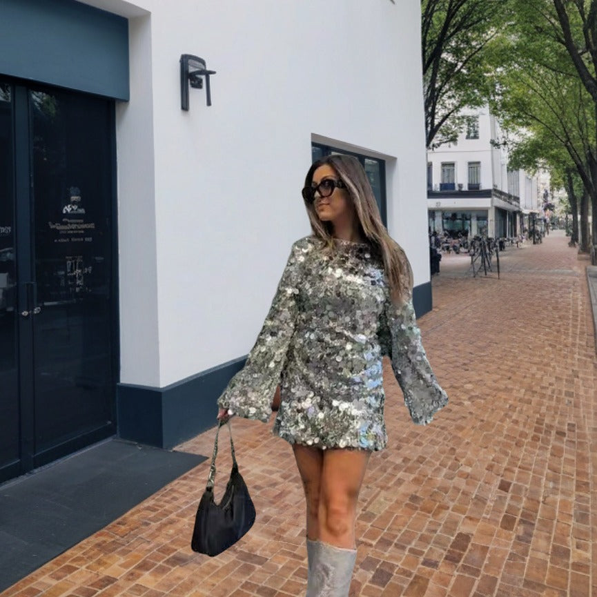 Jacoba | Glamoureuze Paillettenjurk - Fashion Lab