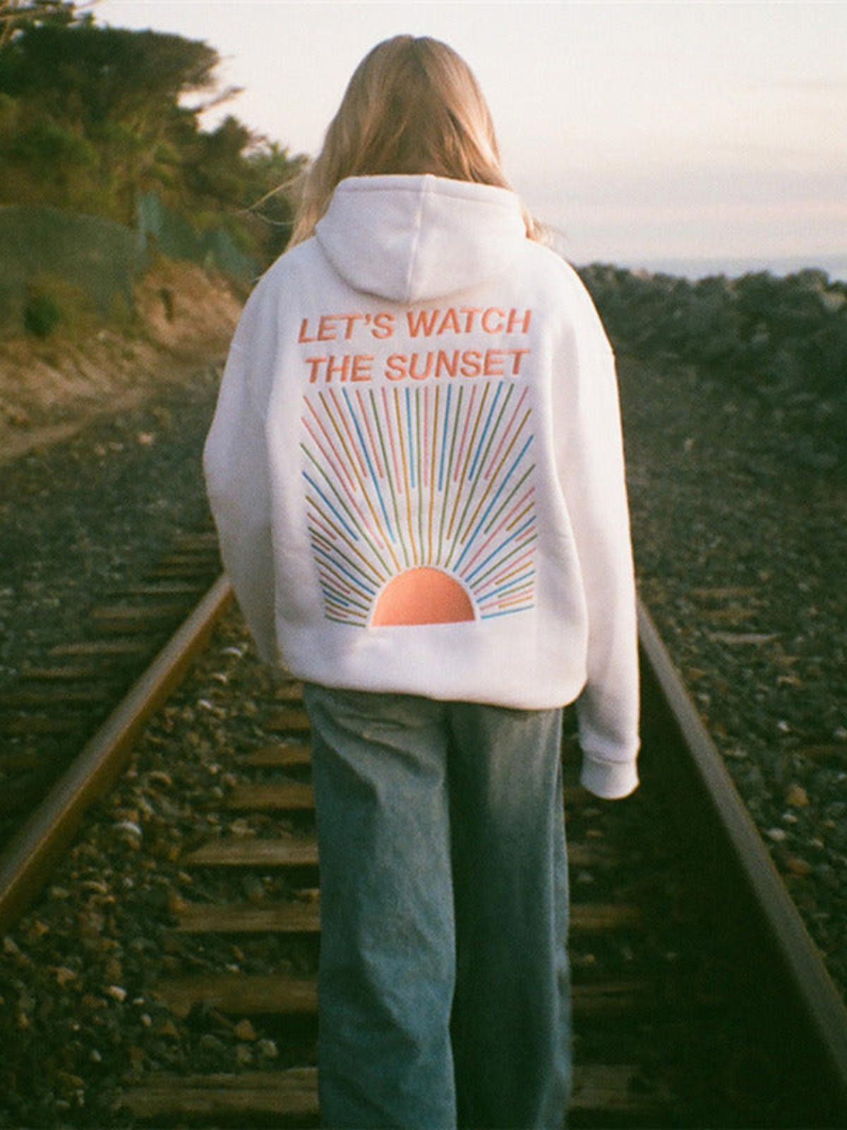 Merel | Oversized ''Sunset'' Hoodie - Fashion Lab