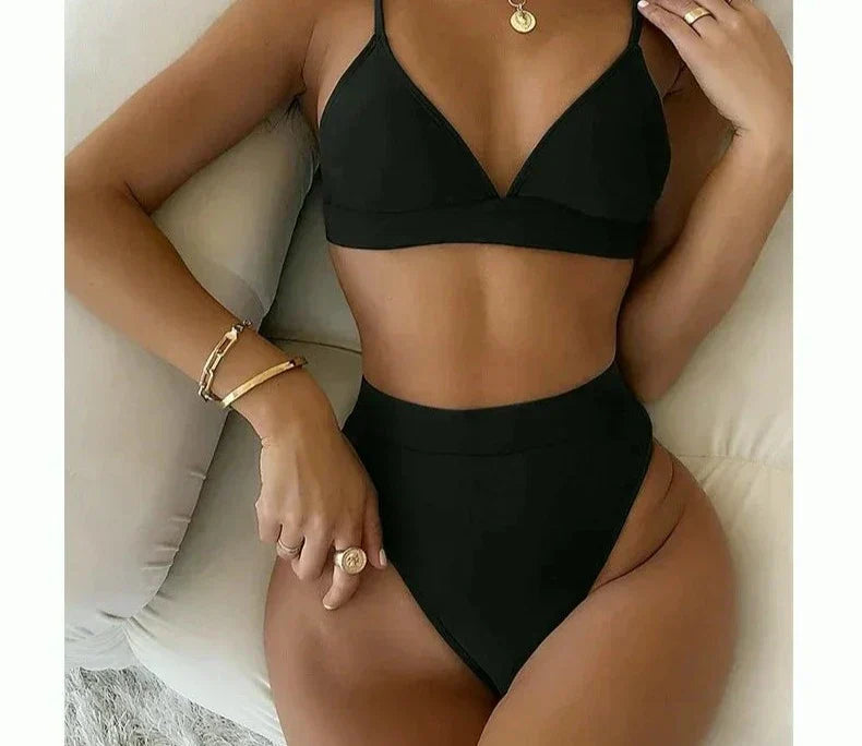 Aleyna | Hoog Taille Badpak - Fashion Lab
