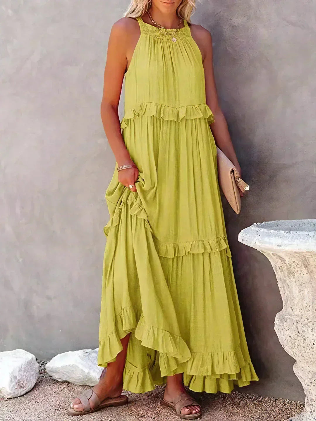Cynthia | Bohemian Maxi Jurk - Fashion Lab