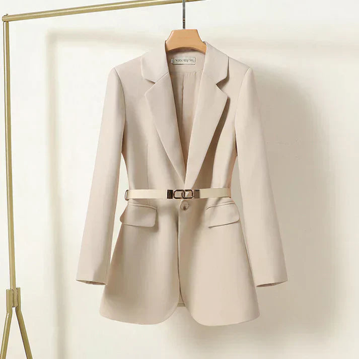 Eleonora | Elegante Belted Blazer - Fashion Lab