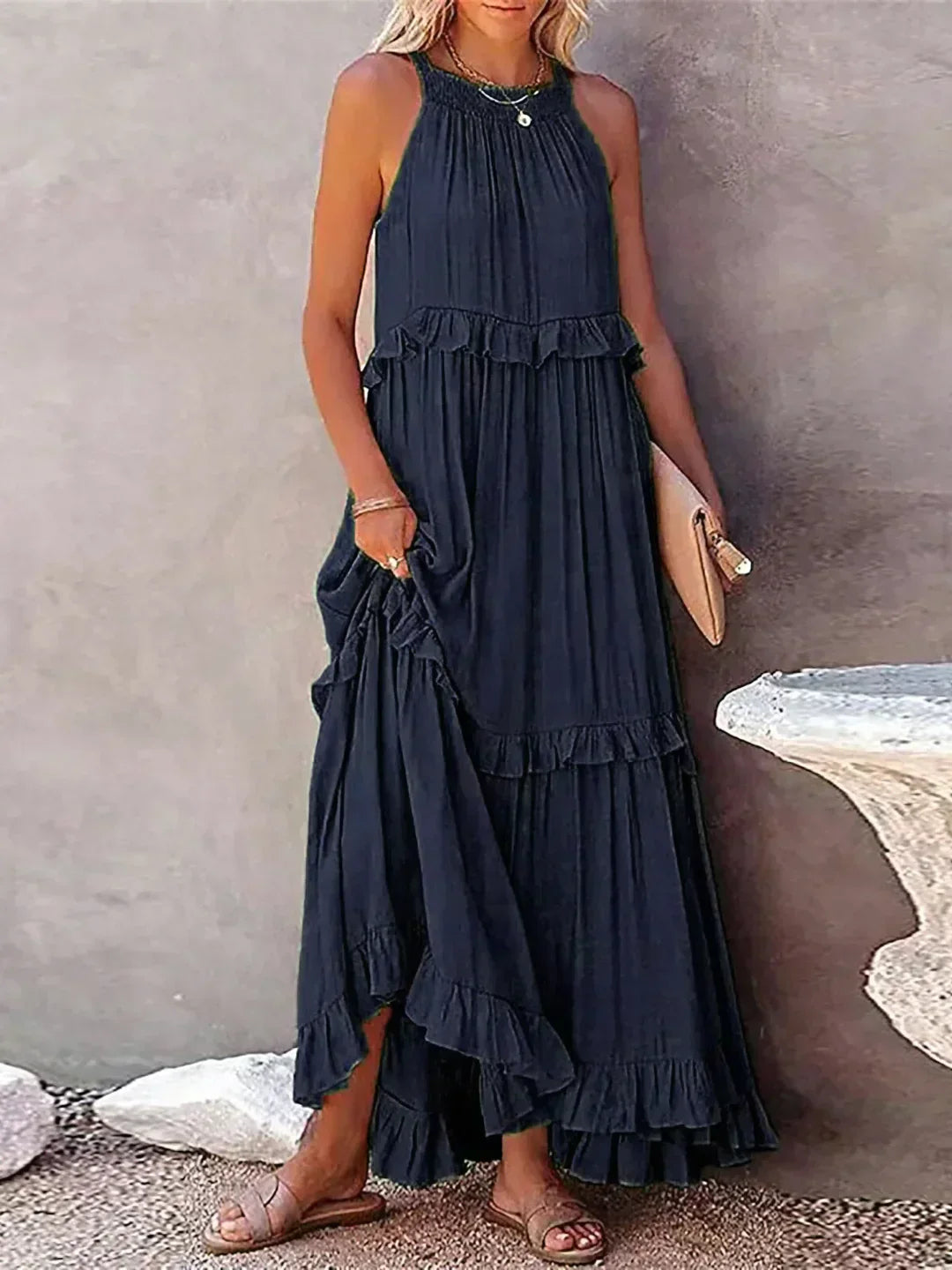 Cynthia | Bohemian Maxi Jurk - Fashion Lab