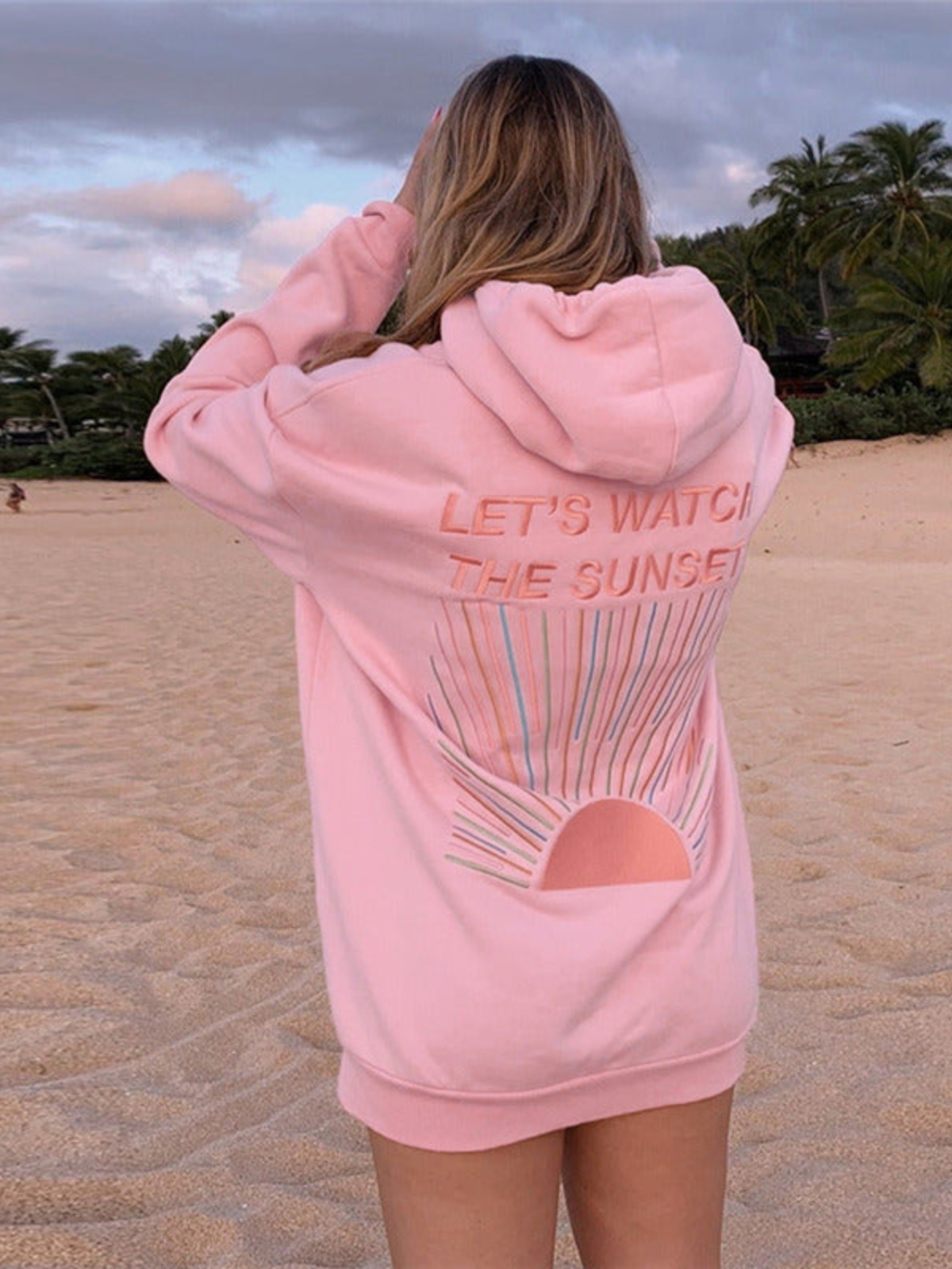 Merel | Oversized ''Sunset'' Hoodie - Fashion Lab