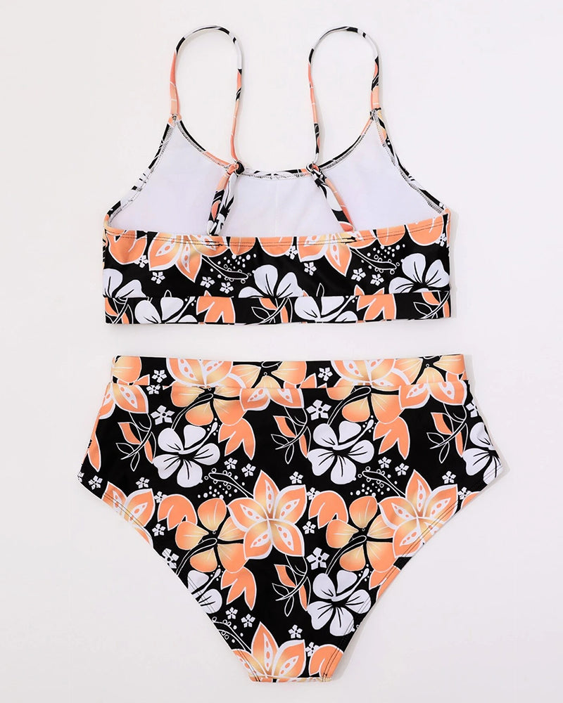 Yvessa | Bikini met Bloemmotief - Fashion Lab