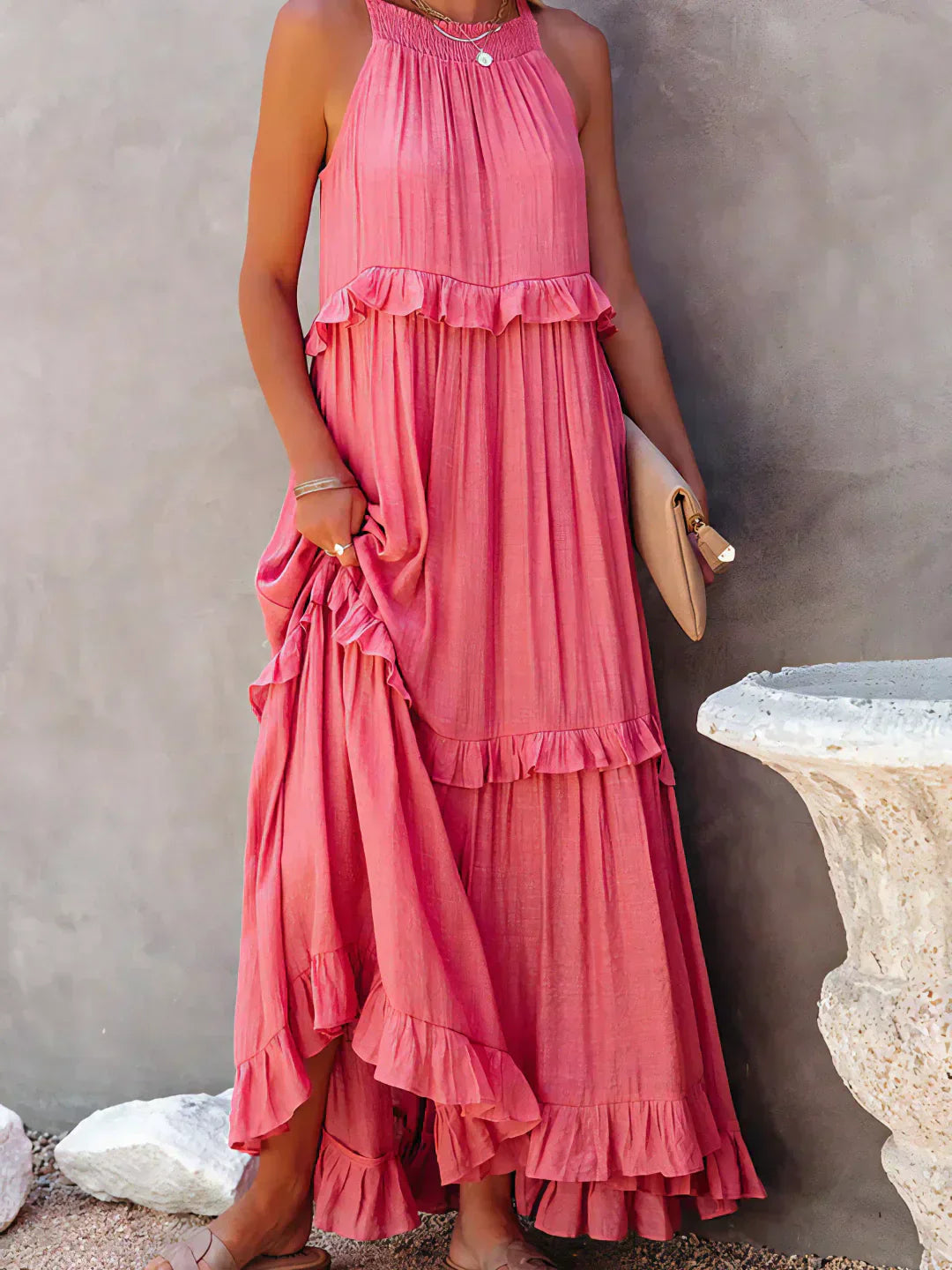 Cynthia | Bohemian Maxi Jurk - Fashion Lab