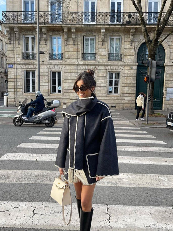Clare | Scarf Coat