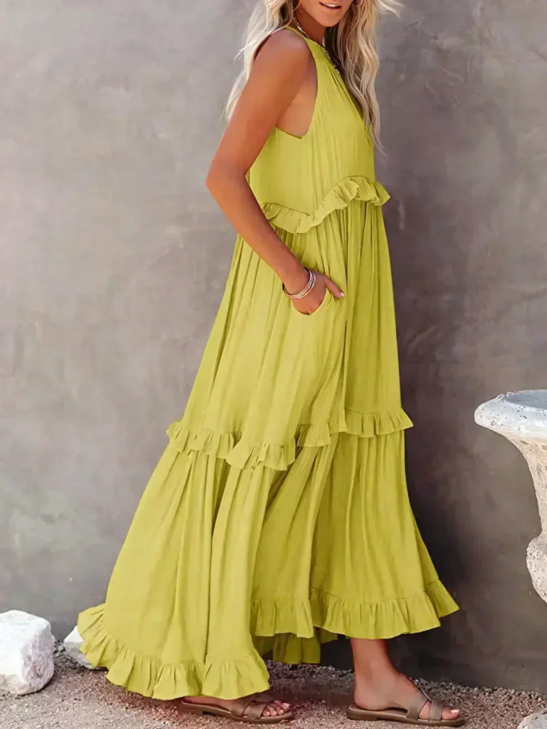 Cynthia | Bohemian Maxi Jurk - Fashion Lab