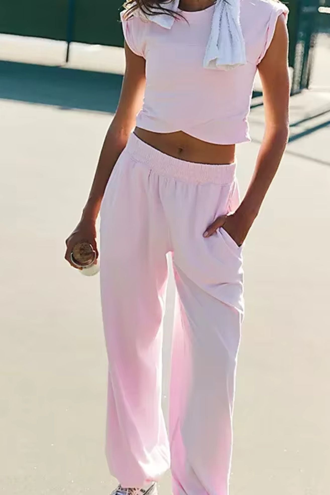 Margaux | Vintage Gewassen Loungewear Set - Fashion Lab