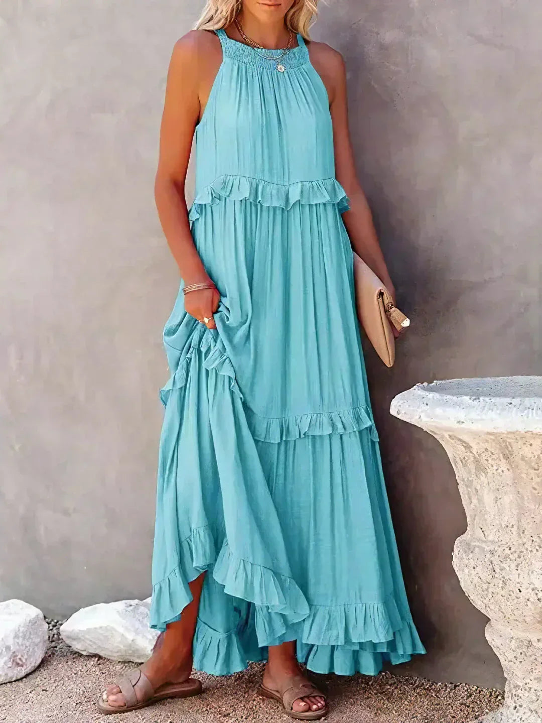 Cynthia | Bohemian Maxi Jurk - Fashion Lab