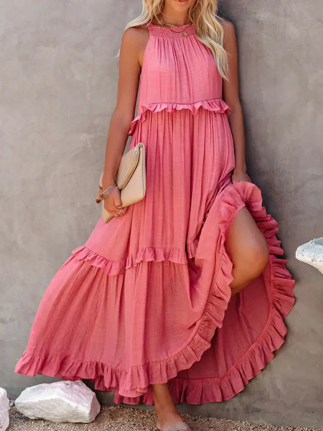 Cynthia | Bohemian Maxi Jurk - Fashion Lab