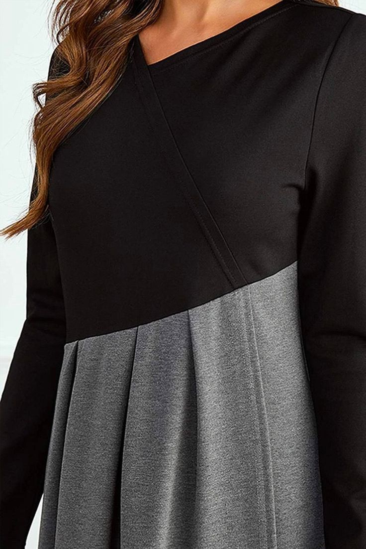 Claudette | Tweekleurige Maxi Jurk - Fashion Lab