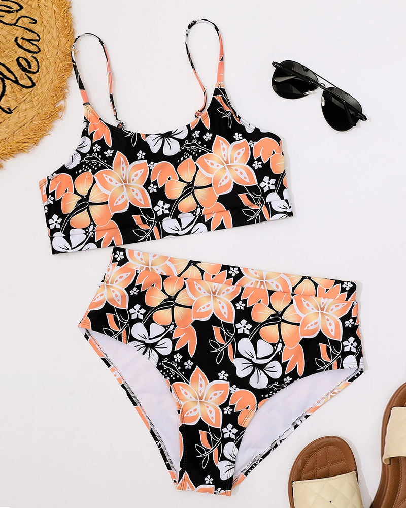 Yvessa | Bikini met Bloemmotief - Fashion Lab