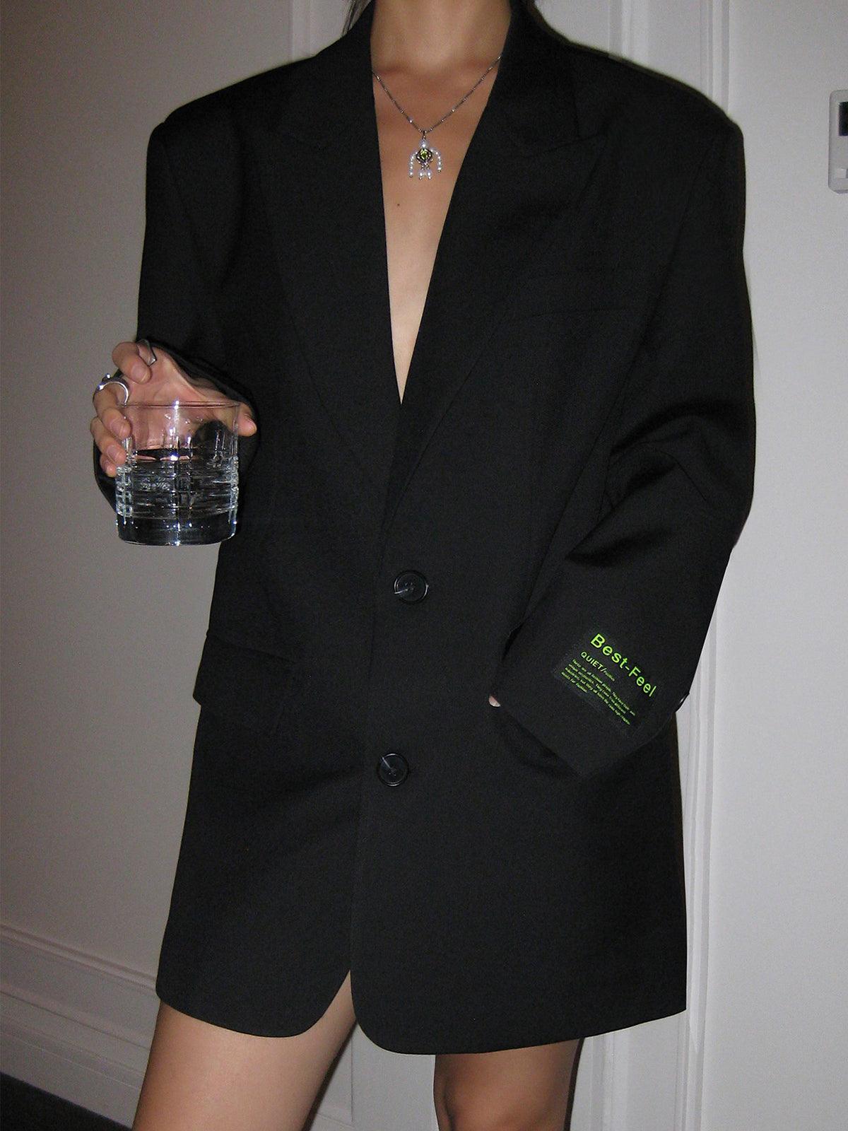 Abby | Oversized Blazer Jurk - Fashion Lab