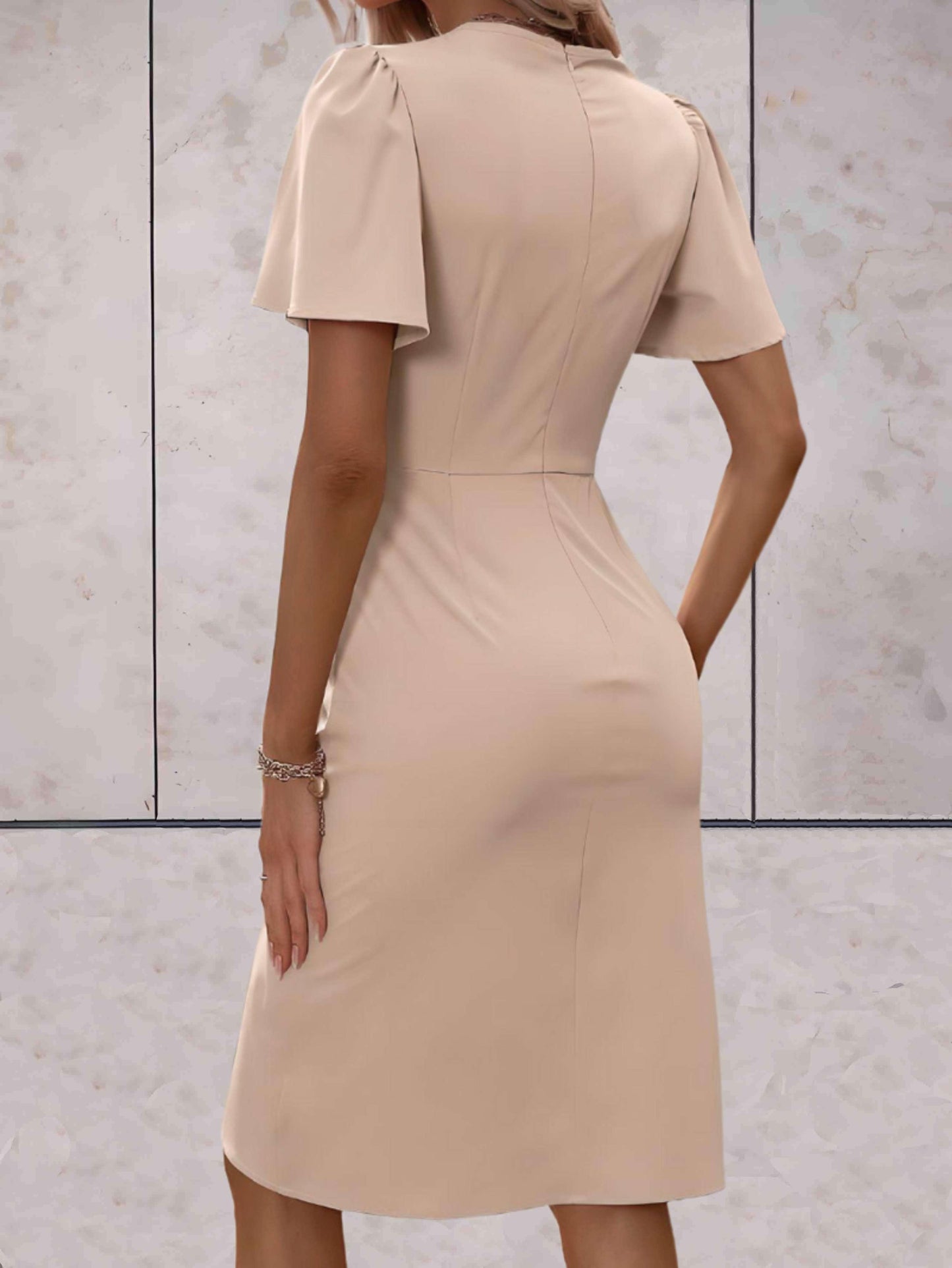 Fallon | Elegant Wrap Dress - Fashion Lab