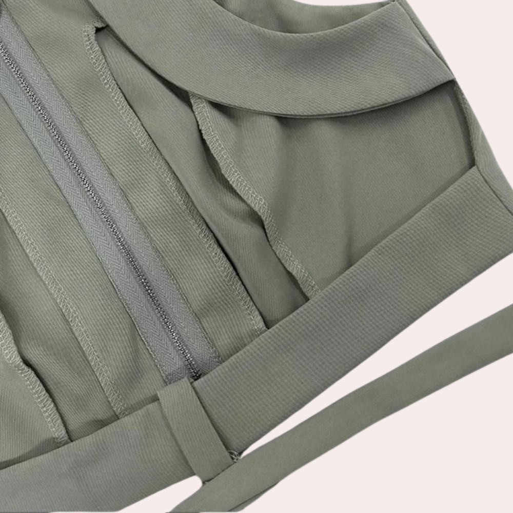 Christy | Two-Tone Wide-Leg set - Fashion Lab