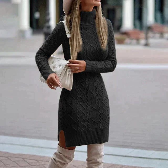 Luise | Gebreide Coltrui Jurk