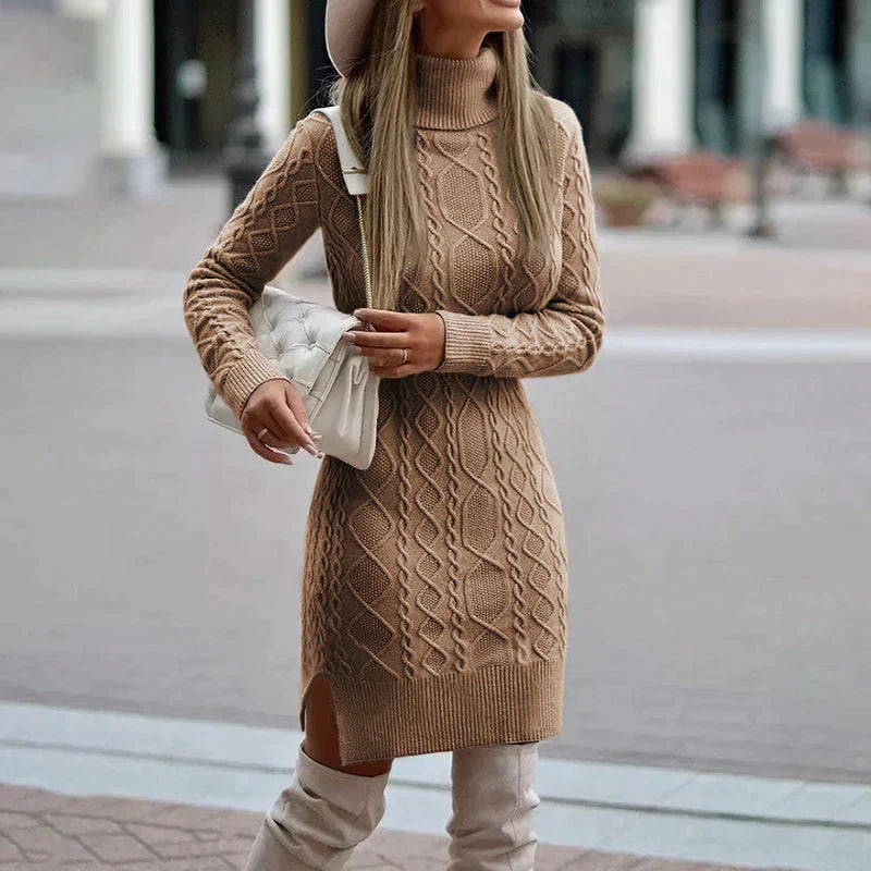 Luise | Gebreide Coltrui Jurk
