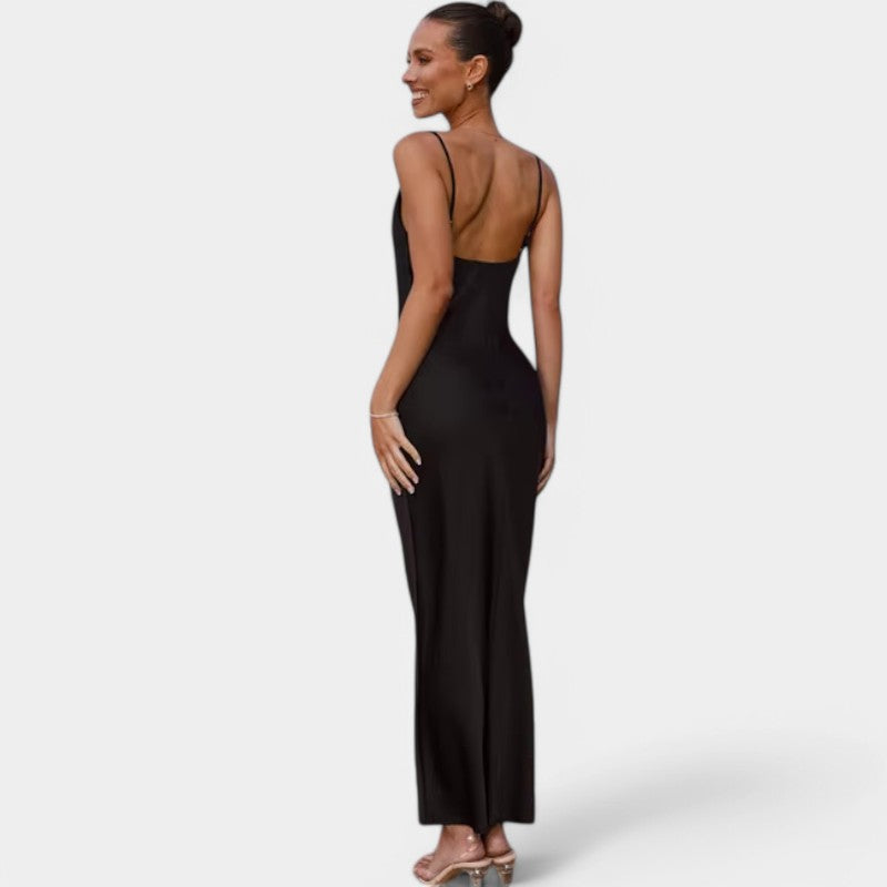 Neriah | Tijdloze Satijnen Jurk - Fashion Lab