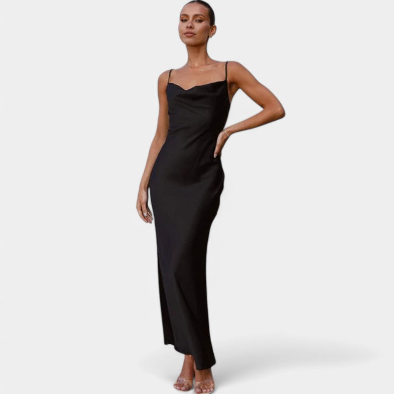 Neriah | Tijdloze Satijnen Jurk - Fashion Lab