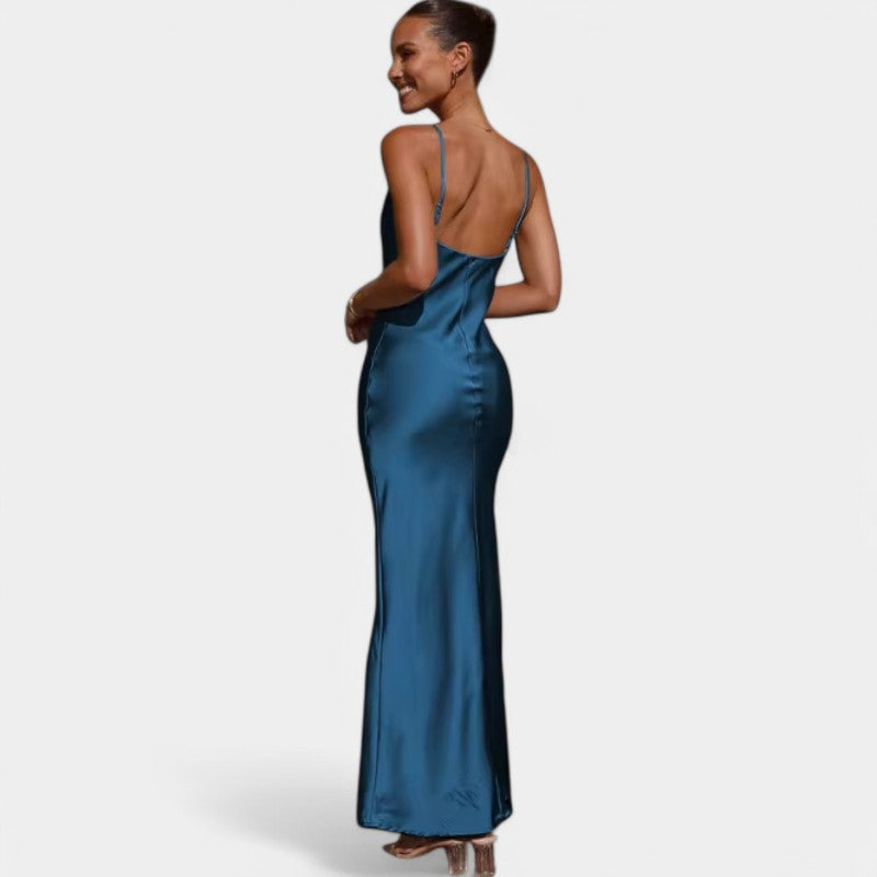 Neriah | Tijdloze Satijnen Jurk - Fashion Lab