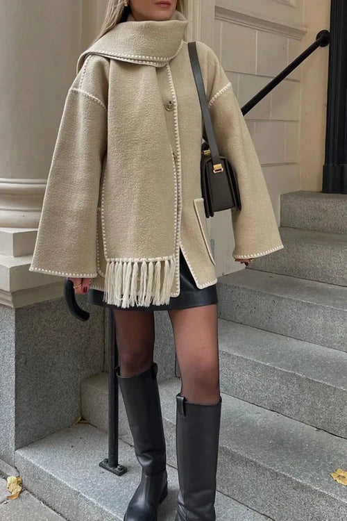 Clare | Scarf Coat