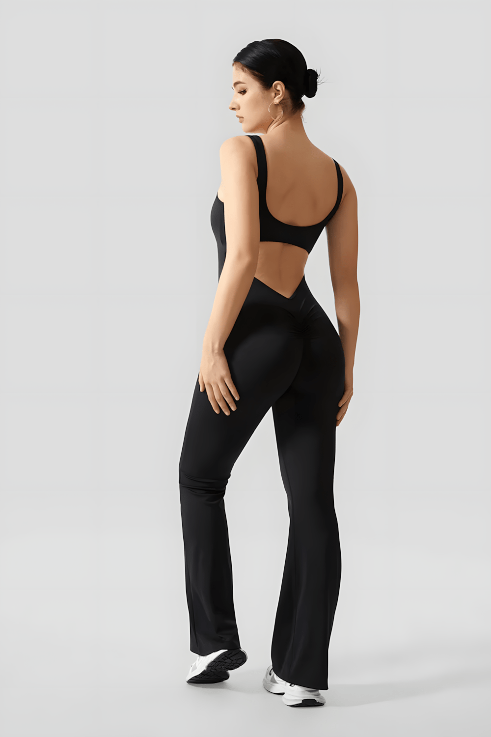 Demi | Elegante Flaire Jumpsuit