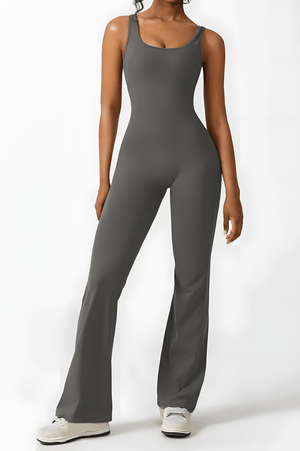 Demi | Elegante Flaire Jumpsuit
