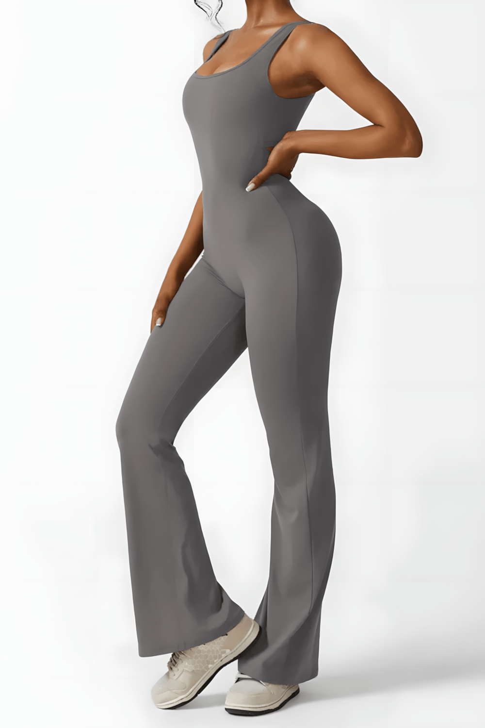 Demi | Elegante Flaire Jumpsuit