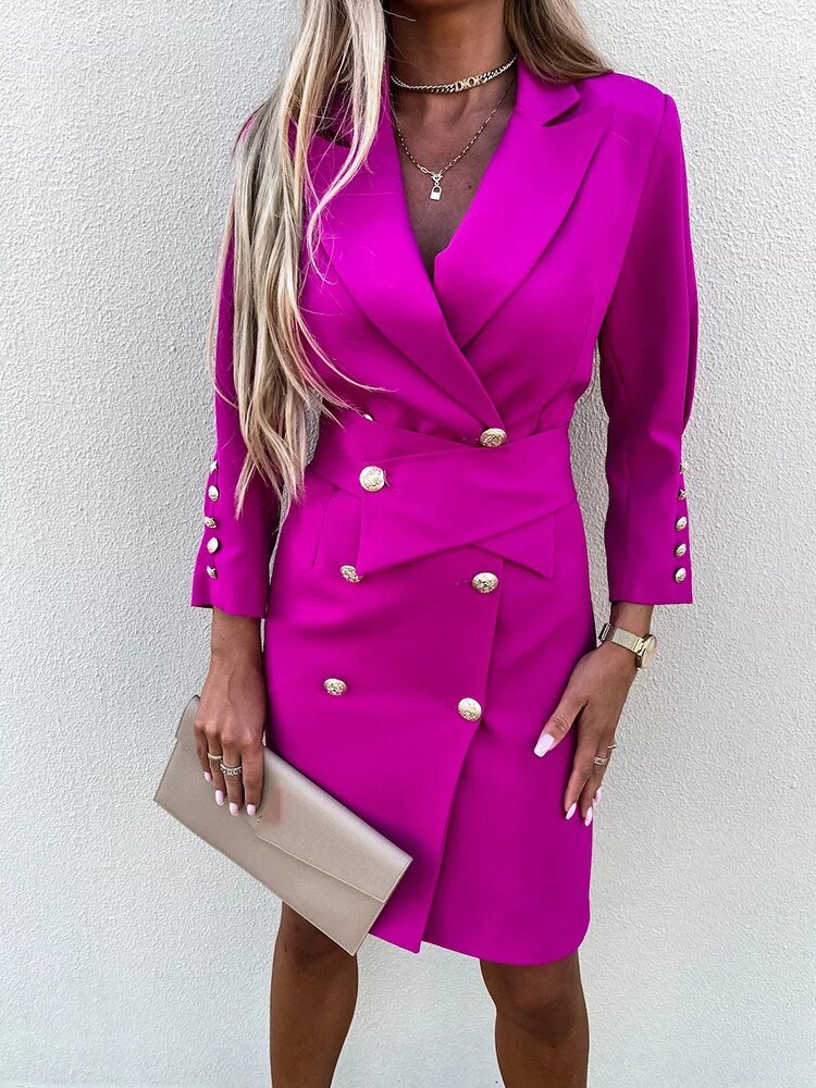 Elegante | Blazer Jurk voor Vrouwen - Fashion Lab