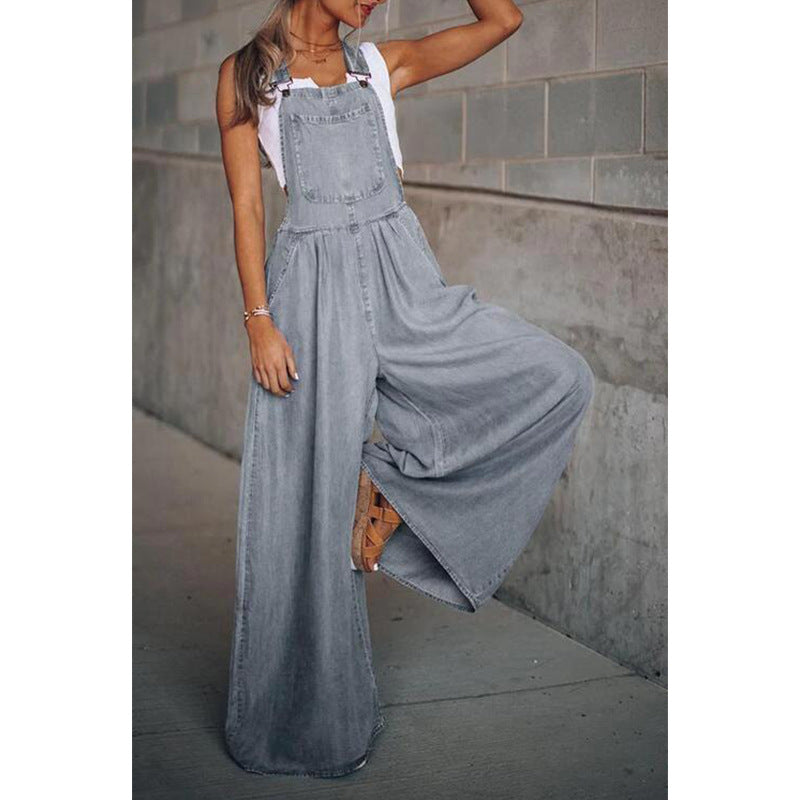 Rianne | Dames Denim Jumpsuit - Fashion Lab