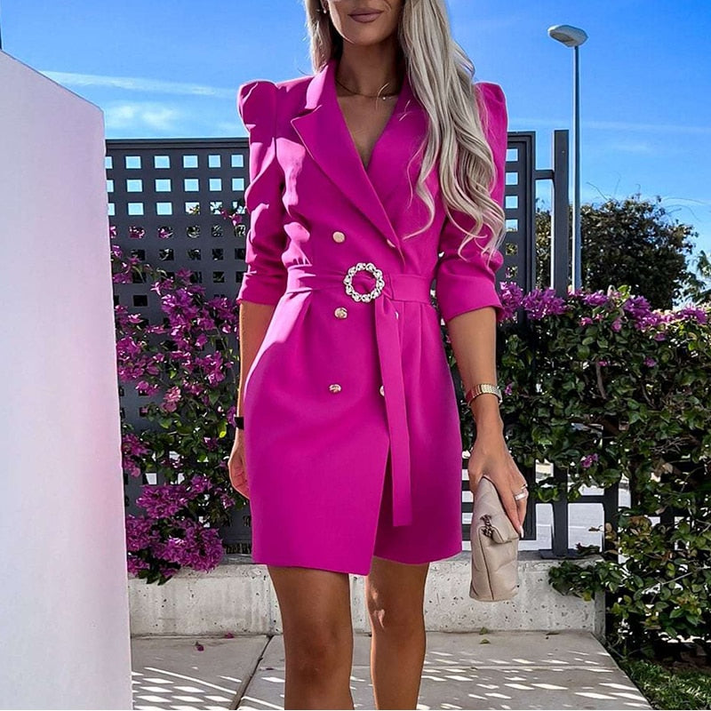 Elia | Elegante Blazerjurk - Fashion Lab