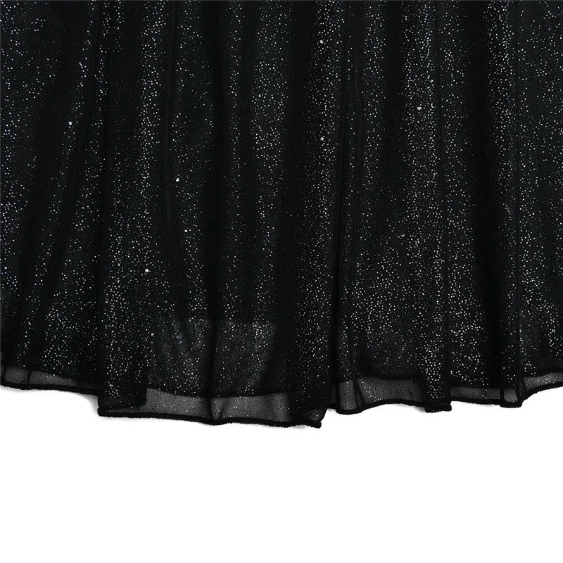 Lien | Strapless Glitter Jurk - Fashion Lab