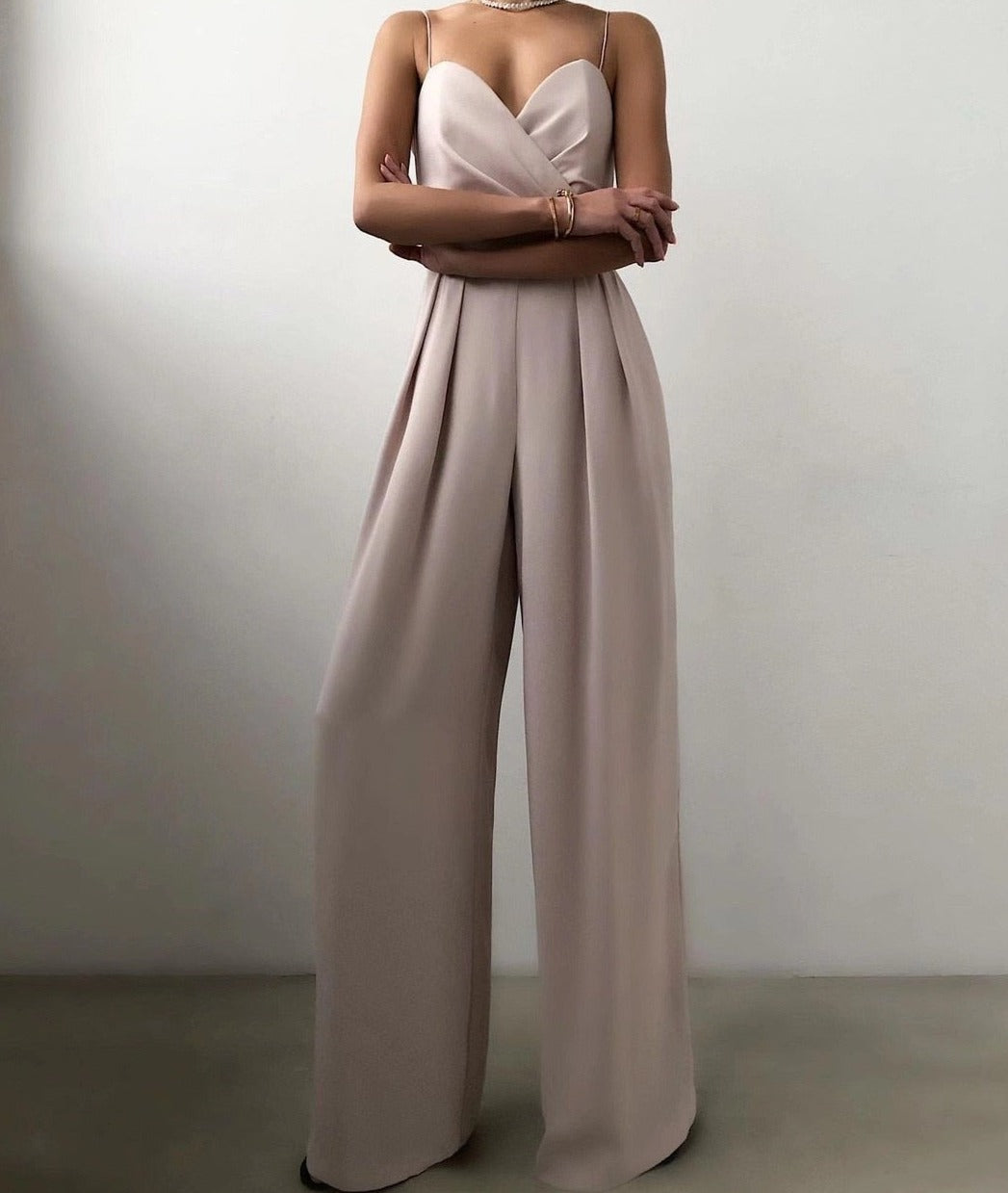 Bethy | Elegante Spaghettiband Jumpsuit - Fashion Lab