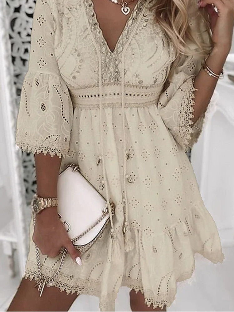 Jessie | Boho Ibiza Jurk - Fashion Lab