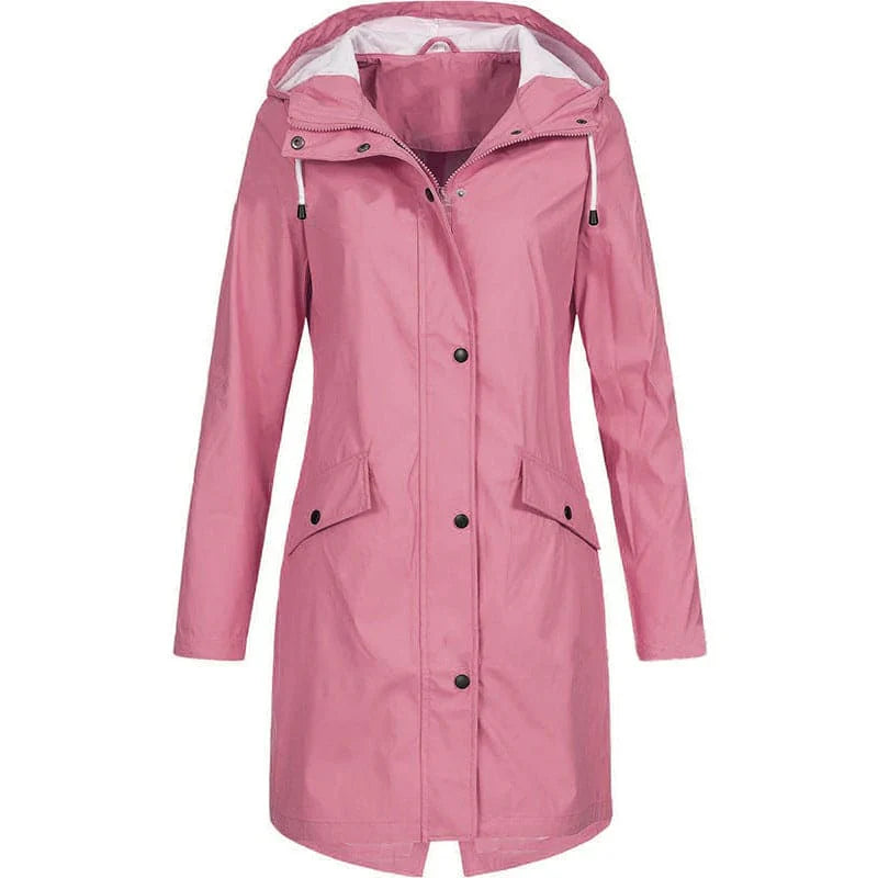 Jas voor dames – Sabine | Regenjas met capuchon
