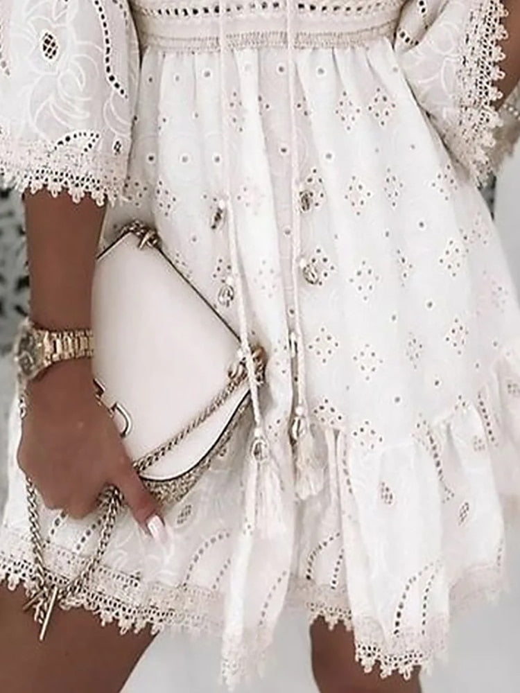 Jessie | Boho Ibiza Jurk - Fashion Lab