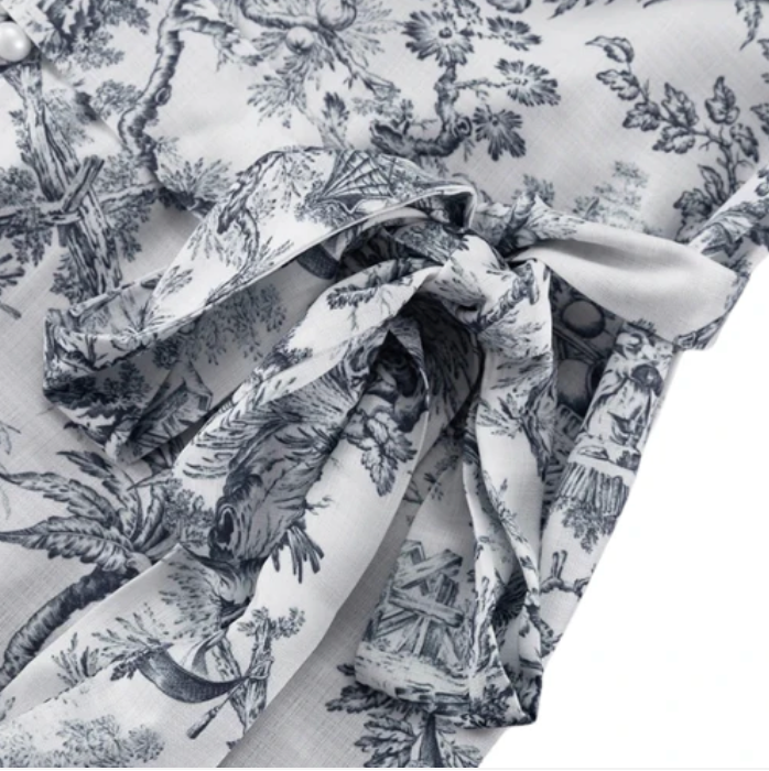 Christie | Romantische Bloemenprint Mini Jurk - Fashion Lab