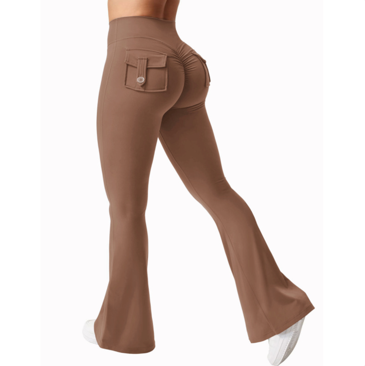 Brittany | Flared Leggings - Fashion Lab