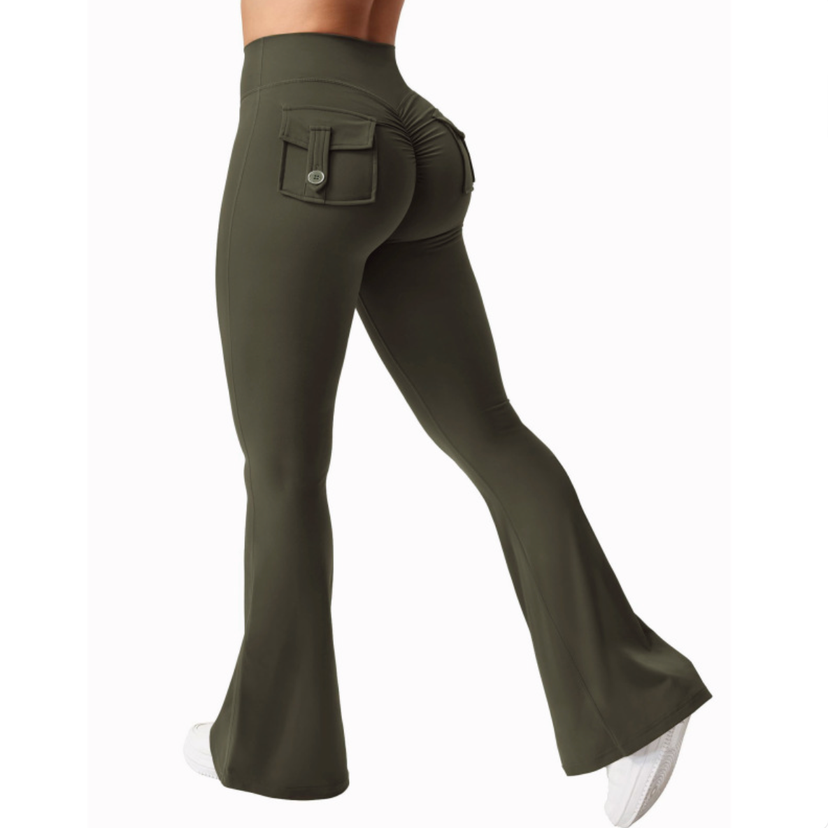 Brittany | Flared Leggings - Fashion Lab