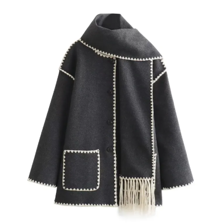 Clare | Scarf Coat
