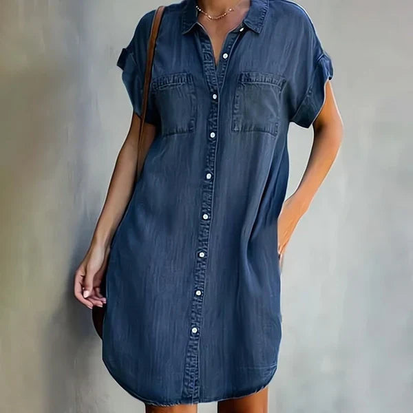 Sjoukje | Spijkerjurk - Fashion Lab