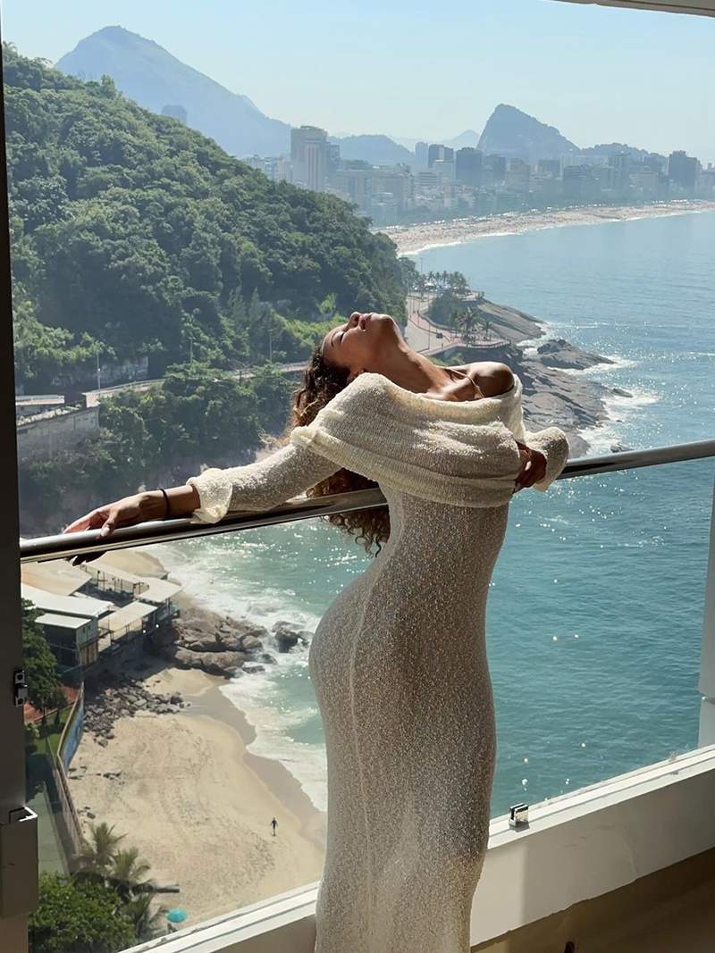 Melissa | Off Shoulder Maxi-Jurk - Fashion Lab